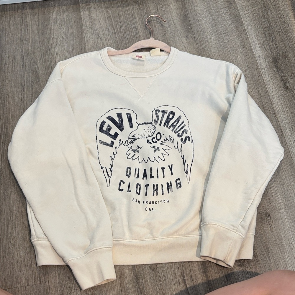 Levi's Off-White Graphic Sweatshirt